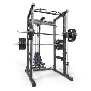 ATX POWER RACK KPS-200 con estacin de poleas PRO - columna de pesos + multipower