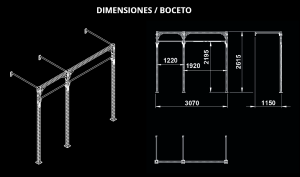ATX® FUNCTIONAL WALL RIG 700 - Standard 2