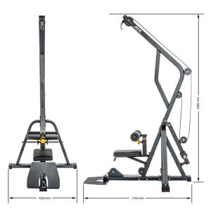 ATX® Estación de poleas alta y baja Z-Form, ideal para techos bajos