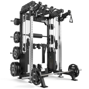 ATX® Multi Pull Rack 2.0 con 2 columnas de pesos de 110 kg