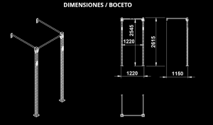 ATX® FUNCTIONAL WALL RIG 700 - Basic 1