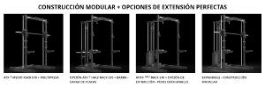 ATX® HALF RACK 510 - Media jaula - Altura 195 cm