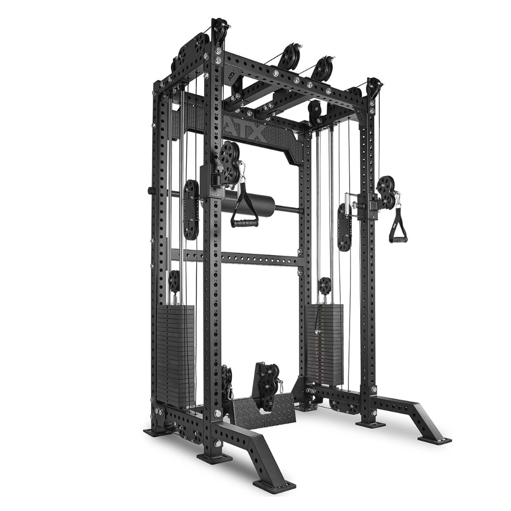 ATX® Multi Pull Half Rack - Medio rack con cruce de poleas