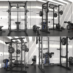 ATX® POWER RACK Komplettstation - Jaula PRX-640 con estación de poleas - carga con discos