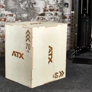 ATX® Cajón de salto de madera - 3 alturas de salto diferentes