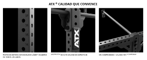 ATX® FUNCTIONAL WALL RIG 700 - Standard 1