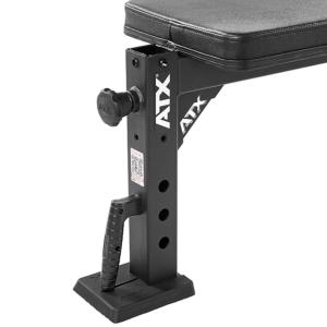 ATX® Banco plano con soporte para accesorios