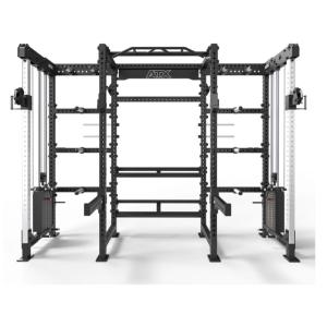 ATX® Cable Cross Rack con 2 columnas de 90 kg de peso - Estación completa - Multigimnasio