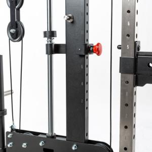 ATX® Multigimnasio profesional - Smith Cable Rack 760 - carga con discos