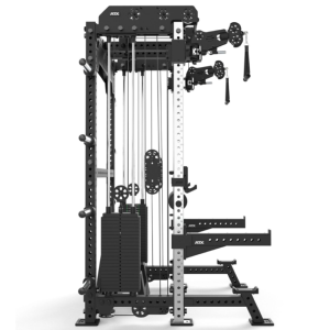 ATX® Multi Pull Rack 2.0 con 2 columnas de pesos de 110 kg