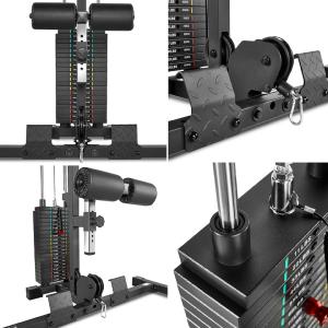 ATX® Estación de poleas LTO-510 con pesas enchufables de 100 kg