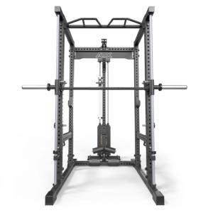 ATX® POWER RACK KPS-200 con estación de poleas PRO - columna de pesos + multipower