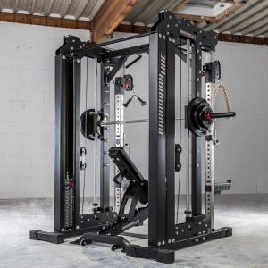 ATX® Multigimnasio profesional - Smith Cable Rack 760 - con columnas de pesos