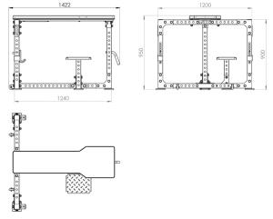 ATX® Seal Row Bench - Banco de remo