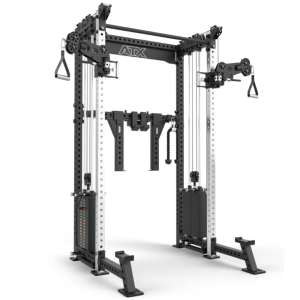 ATX® Cable Half Rack - Medio rack con cruce de poleas con 2 columnas de peso de 90 kg