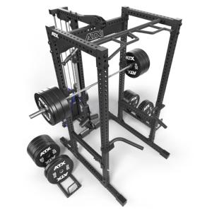 ATX® POWER RACK PRX 780 con estación de poleas PRO - carga con discos