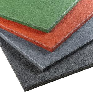 Gymfloor  - Placa de proteccin de goma para suelo - en diferentes colores - 1000 x 1000 x 30 mm