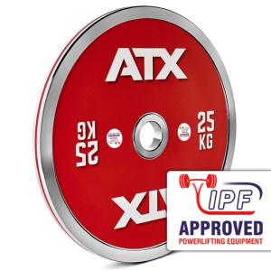 ATX Discos de peso de acero calibrados CC - 5 a 25 kg