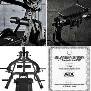 ATX® - TRIPLEX Workout Station - Multigimnasio profesional - Máquina de musculación