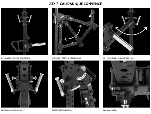 ATX® - Jammer Arms 3D - Brazos de palanca - Serie 600