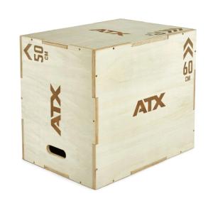 ATX® Cajón de salto de madera - 3 alturas de salto diferentes