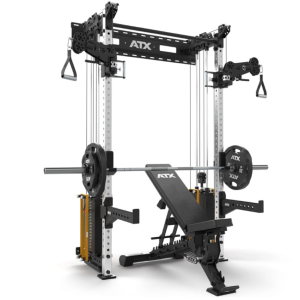 ATX® Wall Cable Half Rack - Medio rack con cruce de poleas para montaje en pared 