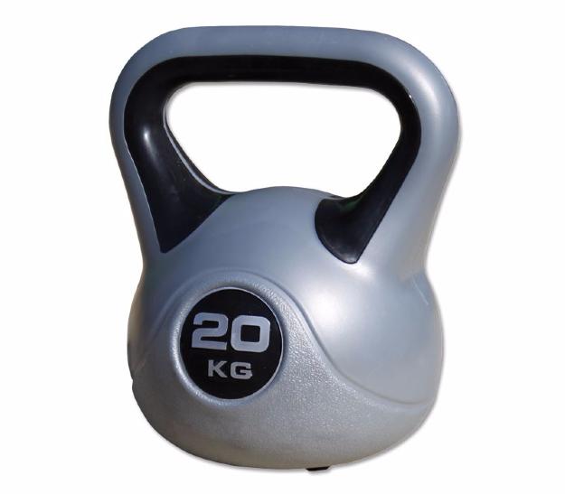 kettlebells pesas rusas, estilo de plástico, desde 4 kg