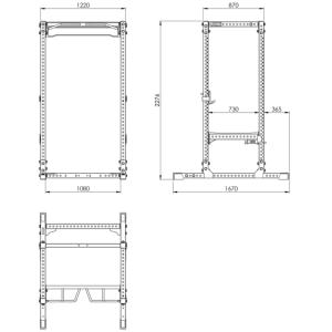 ATX® POWER RACK PRX 780