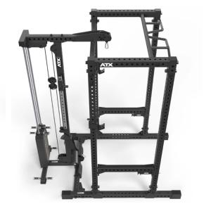 ATX® POWER RACK PRX 780 con estación de poleas PRO - con columna de pesos 125 kg