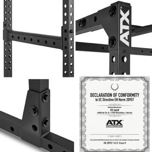 ATX® POWER RACK PRX-510 Altura 195 CM - Jaula de entrenamiento básica