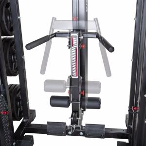 ATX® Multigimnasio profesional - Smith Cable Rack 760 - con columnas de pesos + Extensión