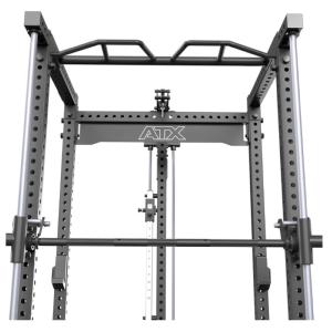 ATX® POWER RACK KPS-200 con estación de poleas PRO - carga con discos + multipower