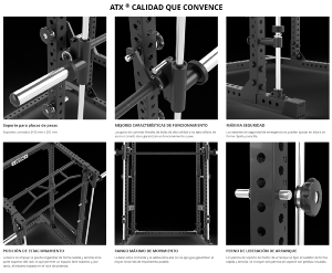 ATX® Multipower - Opción para Power Rack Serie PRX 640