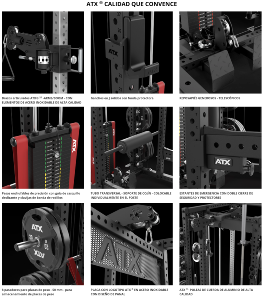ATX® Hardcore Power Rack & Pull Station FCR-780 