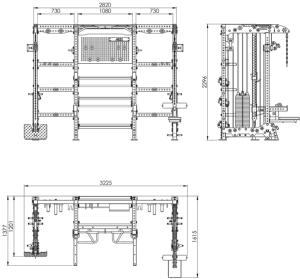 ATX® Multi Cable Rack MCR-780 - Estación completa - Multigimnasio