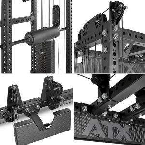 ATX® Multi Pull Half Rack - Medio rack con cruce de poleas