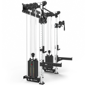 ATX® Wall Cable Half Rack - Medio rack con cruce de poleas para montaje en pared 