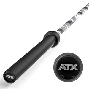 ATX Barra olmpica - Multipower diseo Camuflaje - 20kg y 220cm - Rodamientos de agujas