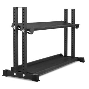 ATX® Rack de almacenamiento para mancuernas hexagonales o Kettlebells - 150 cm