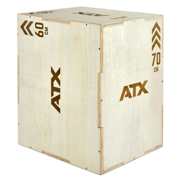 ATX® Cajón de salto de madera - 3 alturas de salto diferentes