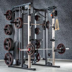 ATX® Smith Cable Rack 680 - Multigimnasio - Con columna de pesos