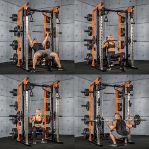 ATX® Smith Cable Rack 680 - Multigimnasio - Con columna de pesos