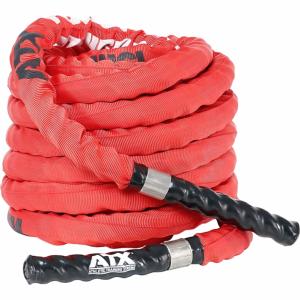 ATX® Cuerda de batir con capa protectora de Nylon - 15 metros - rojo