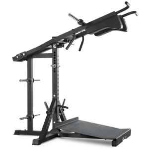 ATX Lever Arm Squat PRO - Viking Press - Mquina de musculacin para hacer sentadillas y press vikingo