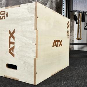 ATX® Cajón de salto de madera - 3 alturas de salto diferentes