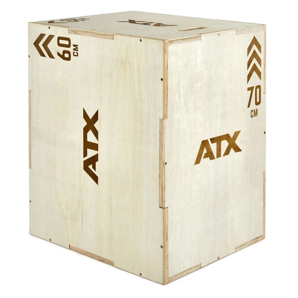 ATX® Cajón de salto de madera - 3 alturas de salto diferentes