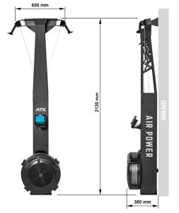 ATX® Ski Air Trainer - para montaje en pared